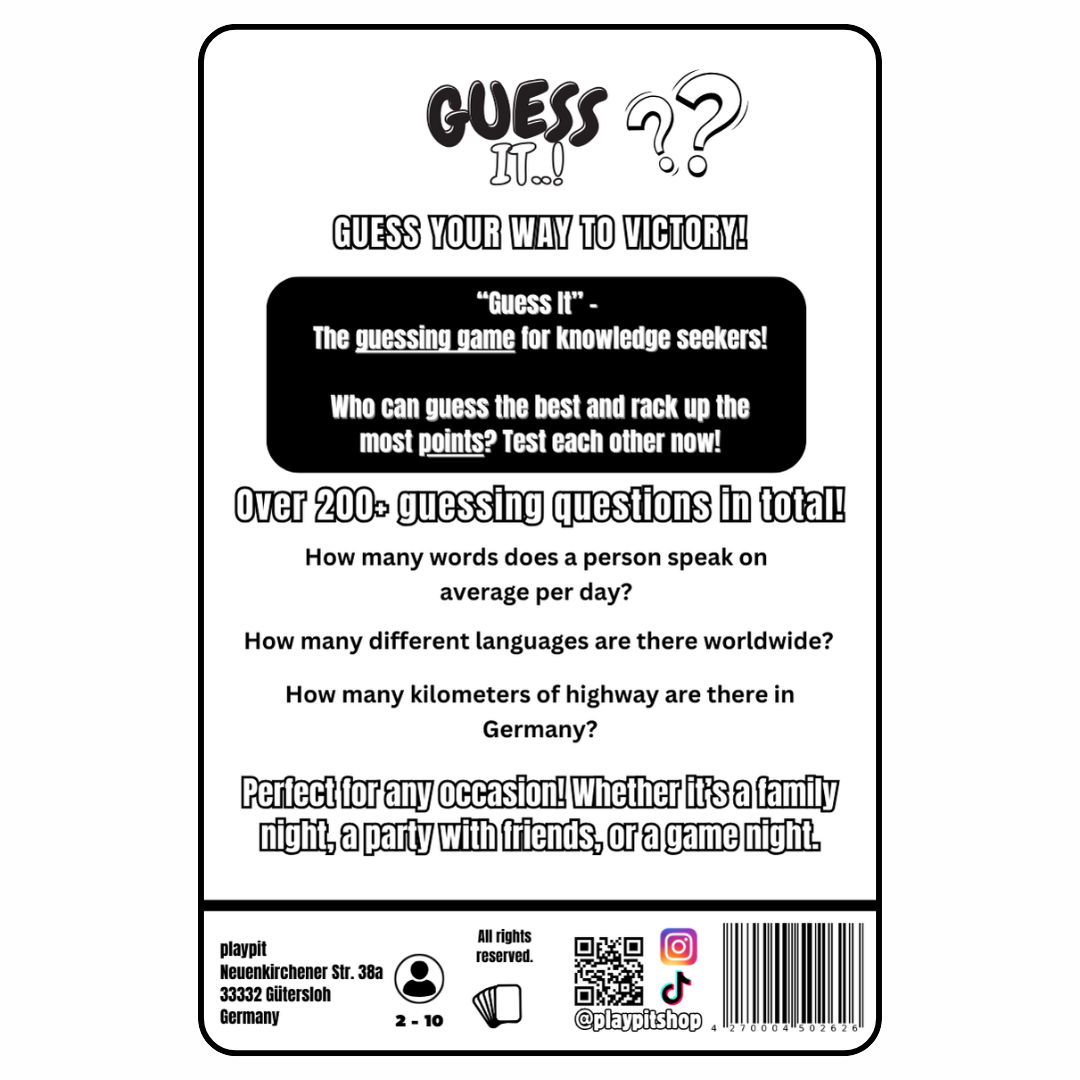Guess it!